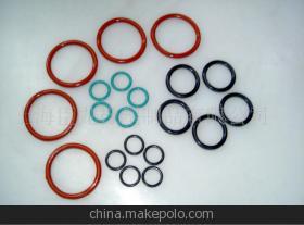 【供應氟膠/硅膠O形圈】價格,廠家,圖片,密封圈,上海秉龍橡塑制品-